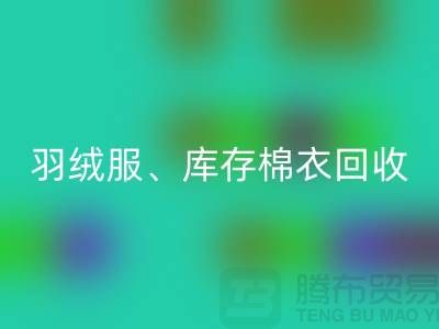 服装尾货MK体育(MKsports集团)股份公司公司:羽绒服、库存棉衣和连衣服的环保再生