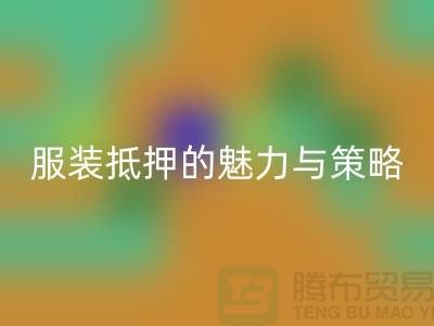 解锁衣橱新财富:服装抵押的魅力与策略——上海服装MK体育(MKsports集团)股份公司公司
