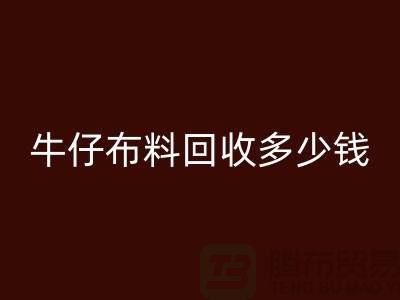 牛仔布料MK体育(MKsports集团)股份公司多少钱？上海腾布贸易为您解答