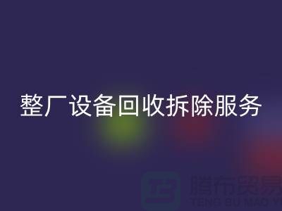 整厂设备MK体育(MKsports集团)股份公司拆除服务让闲置资产焕发新生-东莞厂房设备MK体育(MKsports集团)股份公司