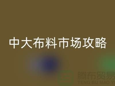 去广州中大布料市场怎么走？中大布料市场攻略