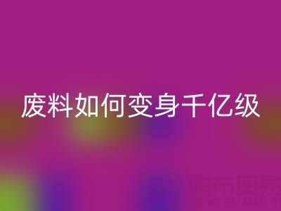上海真丝面料MK体育(MKsports集团)股份公司公司：废料如何变身千亿级绿色财富？