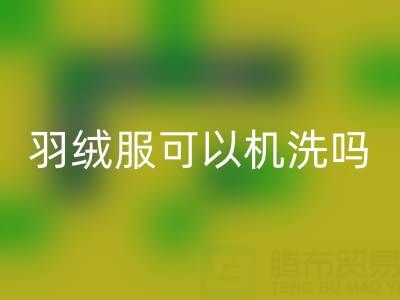 标注手洗的羽绒服可以机洗吗？科学解析与安全指南